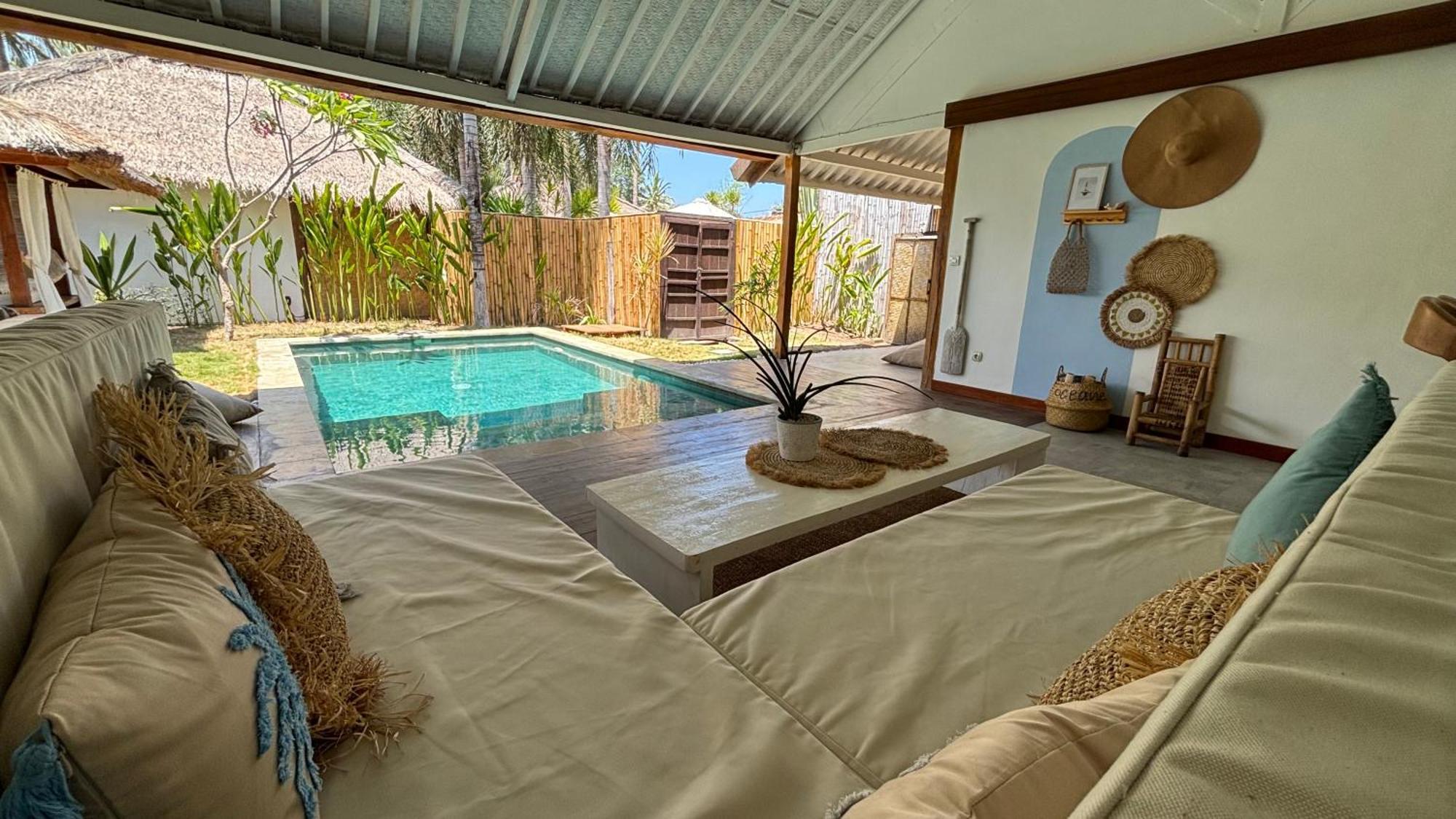 villa Oceane Gili Air Esterno foto